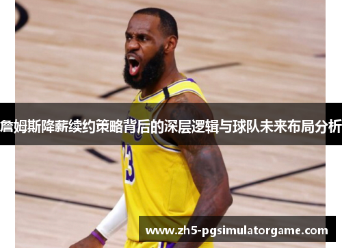 詹姆斯降薪续约策略背后的深层逻辑与球队未来布局分析